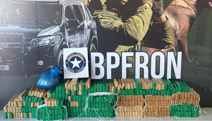  PMPR apreende 950 quilos de maconha no fim de semana, com prejuízo milionário ao tráfico
